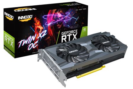 Karta graf. INNO3D GeF RTX3060Ti Twin X2 OC 8GB GDDR6 LHR
