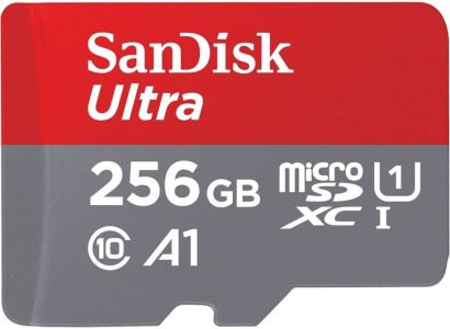 Karta Pamięci SANDISK ULTRA microSDXC 256 GB 120MB/s + ADAPTER