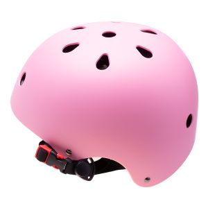 Kask regulowany dla dziecka na rower / rolki - różowy, rozm. S