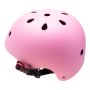 Kask regulowany dla dziecka na rower / rolki - różowy, rozm. S