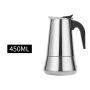 Kawiarka do kawy - srebrna, 450ml, 9 filiżanek, indukcja