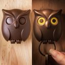 Key hanger - brown owl