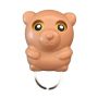 Key hanger - brown teddy bear