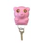 Key hanger - pink teddy bear
