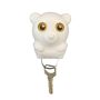 Key hanger - white bear