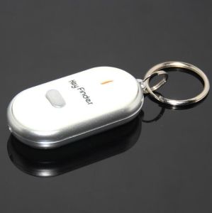 Key locator in the form of a key ring 