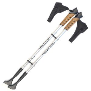Kijki do nordic walking - srebrne