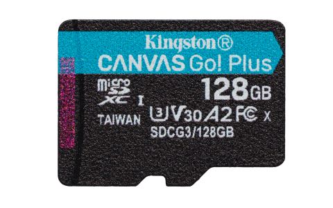 Kingston Technology Canvas Go! Plus memory card 128 GB MicroSD UHS-I Class 10
