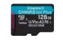 Kingston Technology Canvas Go! Plus memory card 128 GB MicroSD UHS-I Class 10