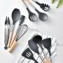 Kitchen utensils - a set of 11 elements - black