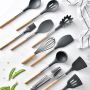 Kitchen utensils - a set of 11 elements - black