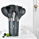 Kitchen utensils - a set of 11 elements - black