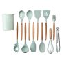 Kitchen utensils - a set of 11 elements - green