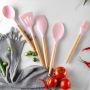 Kitchen utensils - a set of 11 elements - pink