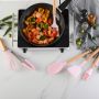 Kitchen utensils - a set of 11 elements - pink