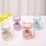 Kitty with fish air humidifier 3in1 ionizer - pink