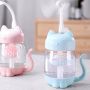 Kitty with fish air humidifier 3in1 ionizer - pink