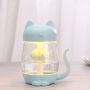 Kitty with fish air humidifier 3in1 ionizer - pink