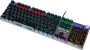 Klawiatura iBox Aurora K-3 USB QWERTY Srebrny