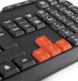 Klawiatura LOGIC LK-21 K-LC-LK21-100 (USB 2.0; (EN); kolor czarny)