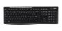 Klawiatura Logitech K270 (bezprzewodowa czarny USB)