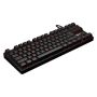 Klawiatura mechaniczna SAVIO TEMPEST SAVGK-TEMPEST RED (USB; (EU); kolor czarny) (WYPRZEDAŻ)