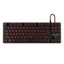 Klawiatura mechaniczna SAVIO TEMPEST SAVGK-TEMPEST RED (USB; (EU); kolor czarny) (WYPRZEDAŻ)
