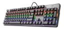 Klawiatura mechaniczna Trust GXT 865 Asta 22630 (USB 2.0; kolor czarny)