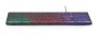 Klawiatura membranowa GEMBIRD KB-UML-01 (USB 2.0; (US); kolor czarny)