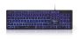 Klawiatura membranowa GEMBIRD KB-UML3-01 (USB 2.0; (US); kolor czarny)