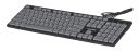 Klawiatura membranowa NATEC Discus NKL-1182 (USB 2.0; (US); kolor czarny)