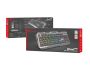 Klawiatura membranowa NATEC Genesis Rhod 420 RGB NKG-1234 (USB 2.0; (US); kolor stalowy)