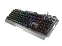 Klawiatura membranowa NATEC Genesis Rhod 420 RGB NKG-1234 (USB 2.0; (US); kolor stalowy)