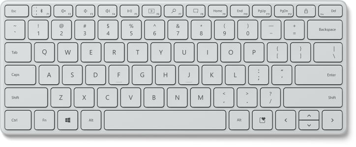 Klawiatura MS Bluetooth Compact Keyboard Szara