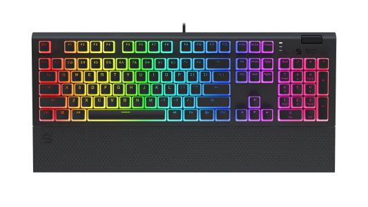 Klawiatura SPC Gear GK650K Omnis Kailh Blue RGB Pudding Edition (SPG118)