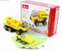 Klocki konstrukcyjne betoniarka 5w1 (38 klocków+5 kart)