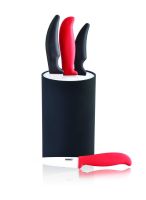 Knife stand Culinaria high 18cm - black