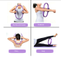 Kółko/ Obręcz do pilatesu, ćwiczeń, Fitness — fioletowe