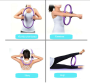 Kółko/ Obręcz do pilatesu, ćwiczeń, Fitness — niebieskie