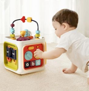Kostka sorter z dźwiękiem i światełkami