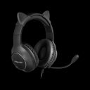 KRUGER & MATZ SŁUCHAWKI NAUSZNE GAMER KIDS BLACK