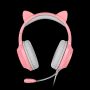 KRUGER & MATZ SŁUCHAWKI NAUSZNE GAMER KIDS PINK