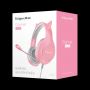 KRUGER & MATZ SŁUCHAWKI NAUSZNE GAMER KIDS PINK