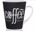 Kubek COFFEE Premium 360 ml, czarny