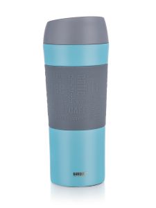 Kubek termiczny MATTY 400 ml, niebieski
