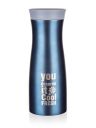 Kubek termiczny METALLIC 380 ml, niebieski