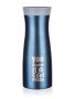 Kubek termiczny METALLIC 380 ml, niebieski