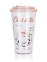 Kubek termiczny podwójne ścianki COFFEE 500ml Chai Latte