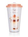 Kubek termiczny podwójne ścianki COFFEE 500ml Coffee Macchiato