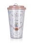 Kubek termiczny podwójne ścianki COFFEE 500ml Latte